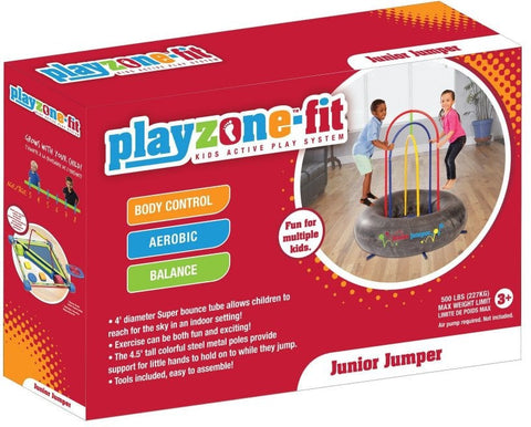 Playzone Fit Junior Jumper 4.5ft-ADD/ADHD, Additional Need, AllSensory, Baby Jumper, Bounce & Spin, Exercise, Gross Motor and Balance Skills, Movement Breaks, Neuro Diversity, Playground Equipment, Sensory Seeking, Stock, Trampolines-Learning SPACE