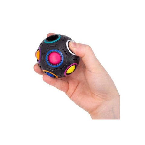 Pop Puzzle Ball-ADD/ADHD, AllSensory, Calmer Classrooms, Fidget, Helps With, Neuro Diversity, Push Popper, Sensory Seeking, Stress Relief, Tobar Toys, Toys for Anxiety-Learning SPACE