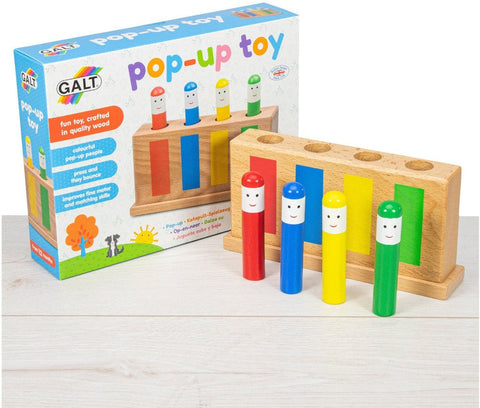 Pop-Up Toy - Hand-eye co-ordination-Baby Cause & Effect Toys, Baby Wooden Toys, Cause & Effect Toys, Galt, Stock, Strength & Co-Ordination, Wooden Toys-Learning SPACE