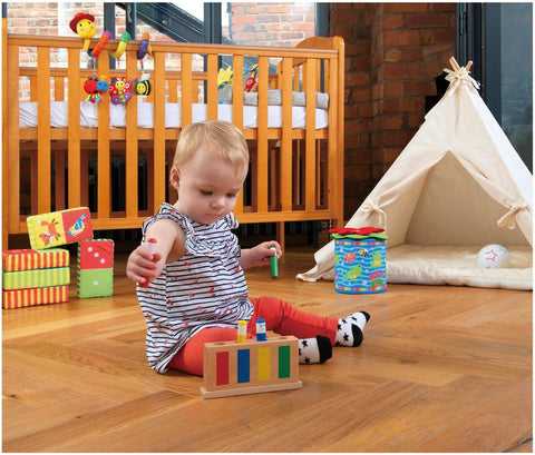Pop-Up Toy - Hand-eye co-ordination-Baby Cause & Effect Toys, Baby Wooden Toys, Cause & Effect Toys, Galt, Stock, Strength & Co-Ordination, Wooden Toys-Learning SPACE
