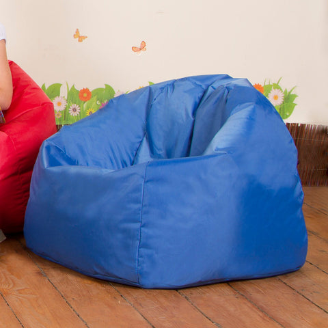 Primary Chair Bean Bag-Bean Bags, Bean Bags & Cushions, Eden Learning Spaces, Matrix Group, Nurture Room-Blue-Learning SPACE