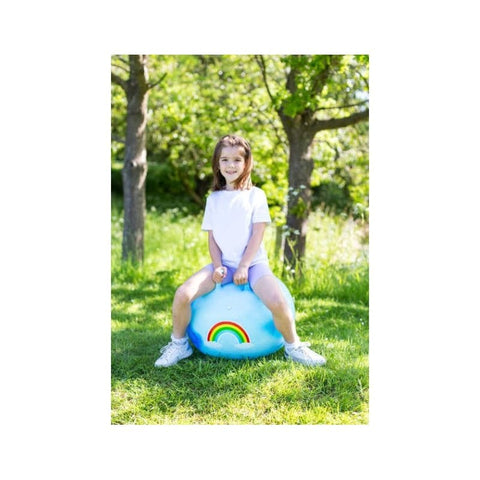Rainbow Space Hopper-AllSensory, Bounce & Spin, Calmer Classrooms, Exercise, Gifts for 5-7 Years Old, Helps With, Sensory Seeking, Tobar Toys-Learning SPACE