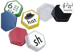 Recordable Talking Tiles - Pack of 6-AllSensory, Calmer Classrooms, communication, Communication Games & Aids, Helps With, Neuro Diversity, Physical Needs, Planning And Daily Structure, Primary Literacy, Sound, Sound Equipment, Speaking & Listening, Stock, Talking Buttons & Buzzers, Teenage & Adult Sensory Gifts-Learning SPACE