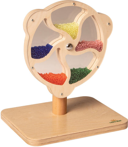Rotating Bead Wheel-AllSensory, Baby Cause & Effect Toys, Cause & Effect Toys, Helps With, Learn Well, Sensory Seeking, Sound, Stock, Strength & Co-Ordination, Visual Sensory Toys, Wooden Toys-VAT Exempt-Learning SPACE