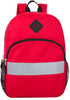 Safety Reflective Backpack-Back To School, Helps With, Seasons, Transitioning and Travel-Red-Learning SPACE