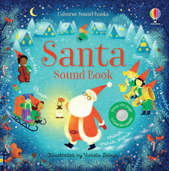 Santa Sound Book-Baby Books & Posters, Christmas, Early Years Books & Posters, Early Years Literacy, Gifts For 3-5 Years Old, Seasons, Sound Books, Usborne Books-Learning SPACE