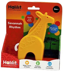 Savannah Baby Shaker - Giraffe-AllSensory, Baby & Toddler Gifts, Baby Cause & Effect Toys, Baby Musical Toys, Baby Sensory Toys, Gifts For 1 Year Olds, Gifts For 3-6 Months, Halilit Toys, Music-Learning SPACE