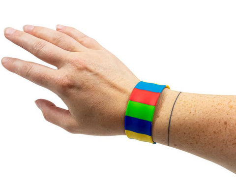 Snap Band Rainbow Colours-Fidget, Tobar Toys-Learning SPACE