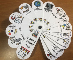 Key Stage 3 & 4 subjects fan*-Calmer Classrooms, communication, Communication Games & Aids, Fans & Visual Prompts, Helps With, Neuro Diversity, Planning And Daily Structure, Play Doctors, Primary Literacy, PSHE, Schedules & Routines, Stock-Learning SPACE