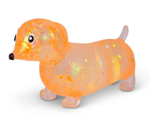 Scrunchems Sugar Sausage Dog - Fidget toy-Fidget, Squishing Fidget, Stress Relief, Tobar Toys-Learning SPACE