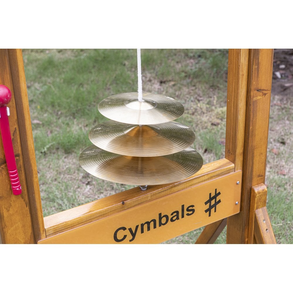 Sensory Garden Musical - Music Board-Music, Nature Learning Environment, Outdoor Musical Instruments, Playground Equipment, Primary Music, Sensory Garden-Cymbals-Learning SPACE