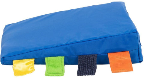 Sensory Touch Tags Posture Wedge-AllSensory, Baby Sensory Toys, Bean Bags & Cushions, Cushions, Eden Learning Spaces, Gifts for 0-3 Months, Movement Chairs & Accessories, Physical Needs, Seating, Stock, Tactile Toys & Books-Learning SPACE