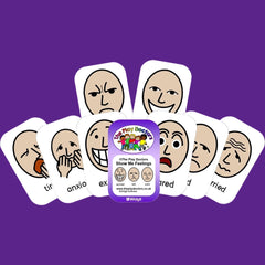 Show Me Feelings Flash Cards-Additional Need, Autism, Bullying, Calmer Classrooms, Emotions & Self Esteem, Helps With, Neuro Diversity, Play Doctors, PSHE, Social Emotional Learning, Social Stories & Games & Social Skills-Learning SPACE