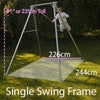 Single Swing Frame-Adapted Outdoor play, Outdoor Swings, Specialised Prams Walkers & Seating, Stock, Teen & Adult Swings-Learning SPACE