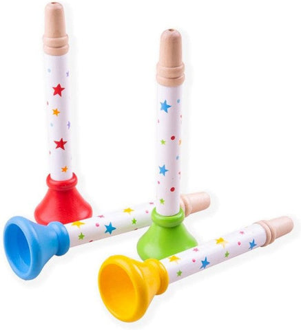 Star Trumpet - Children's Musical Instrument-Additional Need, AllSensory, Baby Musical Toys, Baby Sensory Toys, Bigjigs Toys, Blow, Early Years Musical Toys, Fine Motor Skills, Helps With, Music, Sound, Stock-Learning SPACE