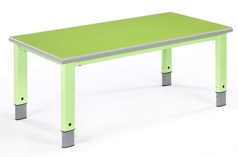 Start Right Height Adjustable Table - Rectangle-Classroom Furniture, Classroom Table, Height Adjustable, Metalliform, Table-Geen-Learning SPACE