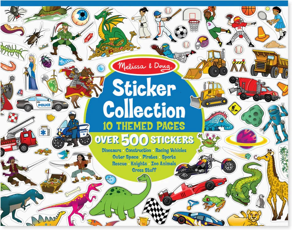 Sticker Collection - Blue-Art Materials, Arts & Crafts, Baby Arts & Crafts, Early Arts & Crafts, Early Years Books & Posters, Stock-Learning SPACE