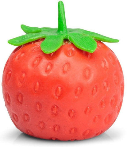 Strawberry Stress Toy - Jelly-Stress Relief Toys-AllSensory, Calmer Classrooms, Fidget, Helps With, Pocket money, Sensory & Physio Balls, Sensory Balls, Squishing Fidget, Stock, Stress Relief, Tobar Toys, Toys for Anxiety-Learning SPACE