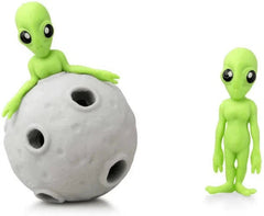 Stretchy Alien and Asteroid-Calmer Classrooms, Fidget, Gifts for 5-7 Years Old, Squishing Fidget, Stock, Stress Relief, Tobar Toys, Toys for Anxiety-Learning SPACE