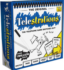 Telestrations - Describe and Draw Game-Calmer Classrooms, communication, Communication Games & Aids, Helps With, Neuro Diversity, Primary Literacy, Table Top & Family Games, Teen Games-Learning SPACE