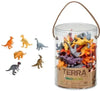 Terra Miniature Dinosaurs in a Tube-Dinosaurs. Castles & Pirates, Games & Toys, Gifts for 5-7 Years Old, Halilit Toys, Imaginative Play, Pocket money, Primary Books & Posters, Primary Games & Toys, Small World, Stock-Learning SPACE