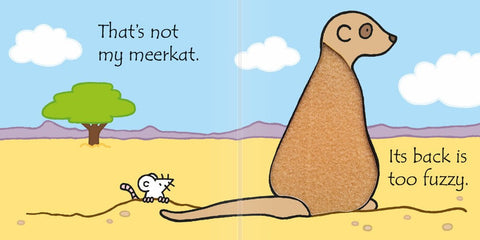 Thats not my Meerkat... Book-AllSensory, Baby Books & Posters, Early Years Books & Posters, Sensory Seeking, Stock, Tactile Toys & Books, Usborne Books-Learning SPACE