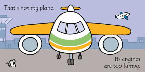 Thats not my Plane... Book-AllSensory, Baby Books & Posters, Cars & Transport, Early Years Literacy, Games & Toys, Helps With, Imaginative Play, Seasons, Sensory Seeking, Stock, Summer, Tactile Toys & Books, Usborne Books-Learning SPACE