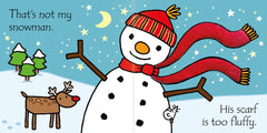 Thats not my Snowman... Book-AllSensory, Baby Books & Posters, Christmas, Early Years Literacy, Helps With, Seasons, Sensory Seeking, Stock, Tactile Toys & Books, Usborne Books-Learning SPACE