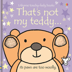 Thats not my Teddy... Book-AllSensory, Baby Books & Posters, Early Years Literacy, Helps With, Sensory Seeking, Stock, Tactile Toys & Books, Usborne Books-Learning SPACE