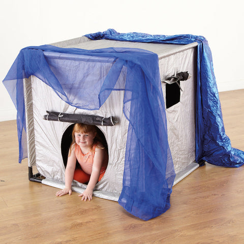 The Dark Den Sensory Hideaway-AllSensory, Black-Out Dens, Calming and Relaxation, Discontinued, Early Years Sensory Play, Halloween, Helps With, Meltdown Management, Portable Sensory Rooms, Seasons, Sensory Dens, Stock, TTS Toys-Learning SPACE