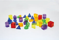 Translucent Geometric Shapes - Pk36-Counting Numbers & Colour, Early Years Maths, Light Box Accessories, Maths, Primary Maths, Shape & Space & Measure, Stock, TickiT-Learning SPACE