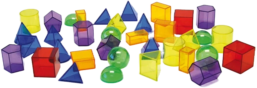 Translucent Geometric Shapes - Pk36-Counting Numbers & Colour, Early Years Maths, Light Box Accessories, Maths, Primary Maths, Shape & Space & Measure, Stock, TickiT-Learning SPACE