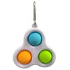 Tri Bubble Popping Keychain-Cause & Effect Toys, Featured, Fidget, Push Popper-Learning SPACE