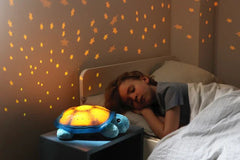 Twilight Turtle® - Blue-Night Light, Projector, Sensory Light Up Toys, Sensory Projectors, Sleep Issues-Learning SPACE