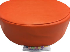 Vibrating Orange Circle Pillow Cushion-AllSensory, Autism, Bean Bags & Cushions, Calming and Relaxation, Cushions, Down Syndrome, Helps With, Movement Chairs & Accessories, Neuro Diversity, Seating, Sensory Processing Disorder, Sensory Seeking, Teen Sensory Weighted & Deep Pressure, Vibration & Massage-Learning SPACE