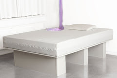 VibroAcoustic Waterbed-Akva Waterbeds, Waterbeds-Hoist Accessable-White-Learning SPACE