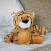 Warmies® - Tiger-AllSensory, Baby Sensory Toys, Calming and Relaxation, Comfort Toys, Gifts For 2-3 Years Old, Helps With, Interoception, Sensory Processing Disorder, Sensory Seeking, Sensory Smells, Stock, Teen Sensory Weighted & Deep Pressure, Warmies, Weighted & Deep Pressure-Learning SPACE