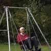 Wheelchair Platform Swing-Adapted Outdoor play, Outdoor Swings, Stock, Teen & Adult Swings, Vestibular-Learning SPACE