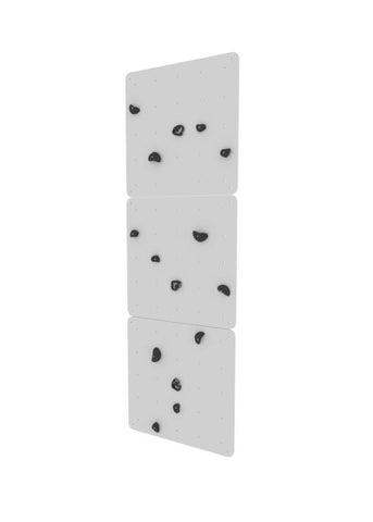 White 3 Part Indoor Climbing Wall-ADD/ADHD, Additional Need, Balancing Equipment, Gross Motor and Balance Skills, Helps With, Neuro Diversity, Sensory Climbing Equipment, Strength & Co-Ordination-Black-Learning SPACE