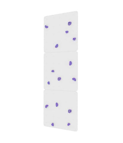 White 3 Part Indoor Climbing Wall-ADD/ADHD, Additional Need, Balancing Equipment, Gross Motor and Balance Skills, Helps With, Neuro Diversity, Sensory Climbing Equipment, Strength & Co-Ordination-Violet-Learning SPACE