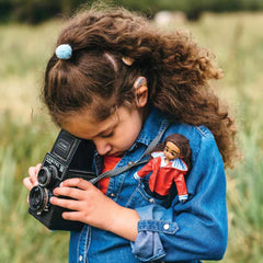 Wildlife Photographer Mia Lottie Doll - Cochlear Implant Doll-Additional Need, Bigjigs Toys, Deaf & Hard of Hearing, Dolls & Doll Houses, Imaginative Play-Learning SPACE