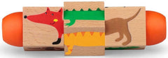 Wooden Animal Twisty Puzzle-Baby Wooden Toys, Stock, Tobar Toys, Wooden Toys-Learning SPACE