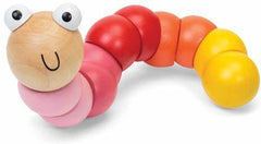 Wooden Jointed Worm-Fidget, Pocket money, Stock, Tobar Toys, Wooden Toys-Learning SPACE