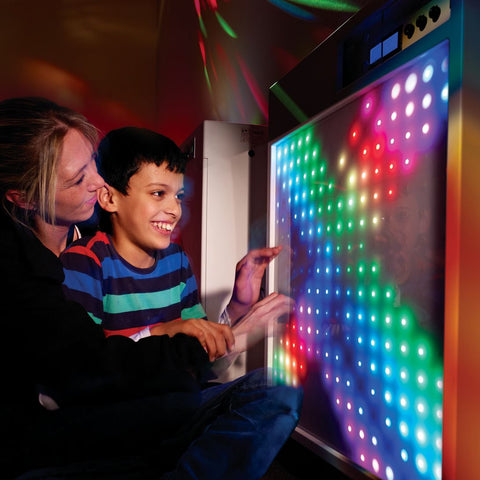 LED Musical Touch Wall-Bubble Walls, Music, Primary Music, Sensory Wall Panels & Accessories, Sound, Sound Equipment, Teenage Lights-Learning SPACE