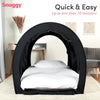 Snuggy The Sensory Bed Den Canopy - Double or Single-AllSensory, Autism, Black-Out Dens, Calmer Classrooms, Calming and Relaxation, Core Range, Helps With, Matrix Group, Meltdown Management, Neuro Diversity, Noise Reduction, Reading Den, Sensory Dens, Sensory Processing Disorder, Sleep Issues, Snuggy-Learning SPACE
