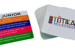 Totika Junior Principles and Values Cards-Additional Need, Bullying, Calmer Classrooms, Emotions & Self Esteem, Helps With, Life Skills, Mindfulness, PSHE, Social Emotional Learning, Stock, Table Top & Family Games, Teen Games, Totika-Learning SPACE