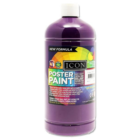 1Ltr Poster Paint-Arts & Crafts, Cerebral Palsy, Crafty Bitz Craft Supplies, Early Arts & Crafts, Paint, Premier Office, Primary Arts & Crafts-Violet-Learning SPACE