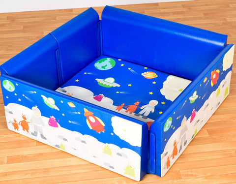 1.4m Square Soft Sided Den-Ball Pits, Down Syndrome, Movement Breaks, Play Dens, Sensory Dens-Space-Learning SPACE