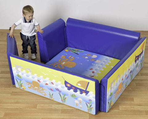 1.4m Square Soft Sided Den-Ball Pits, Down Syndrome, Movement Breaks, Play Dens, Sensory Dens-Learning SPACE