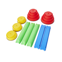 Build 'n' Balance - Starter Set-Additional Need, AllSensory, Balancing Equipment, Calmer Classrooms, Engineering & Construction, Exercise, Gonge, Gross Motor and Balance Skills, Helps With, Learning Difficulties, Movement Breaks, S.T.E.M, Sensory Garden, Sensory Processing Disorder, Stepping Stones, Stock, Vestibular-Learning SPACE